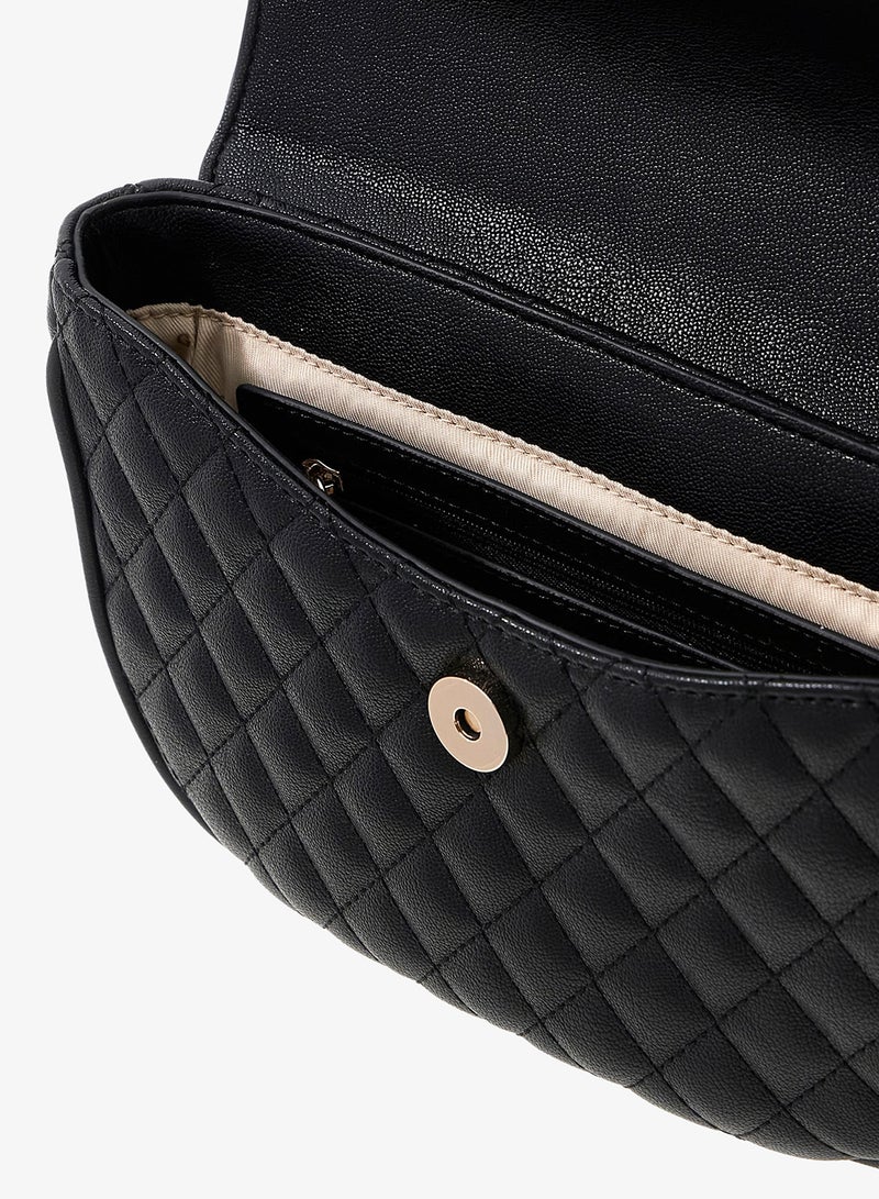 GUESS Atabey Quilted Convertible Shoulder Bag - Image 4